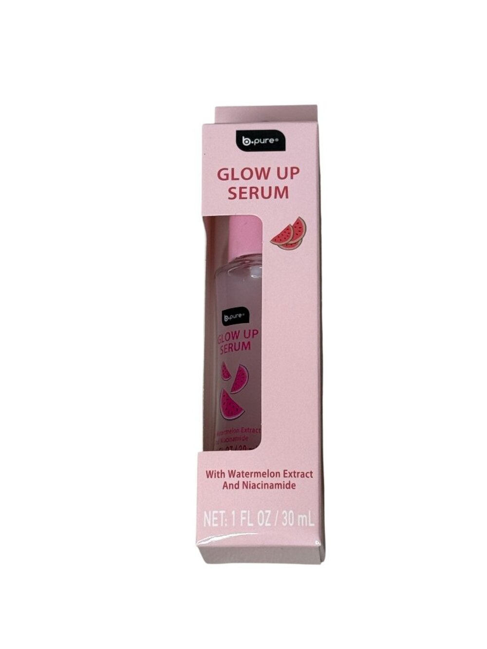 B Pure Glow Up Serum Watermelon Extract Niacinamide Face Serum 1 oz